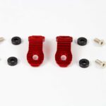 2 Pieces Shoe + Screws + Spacers