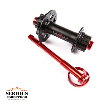 WAW 32H disc rear hub + nut & 12mm axle WAW Wheels|WAW 32H disc rear hub + nut & 12mm axle WAW Wheels|||||