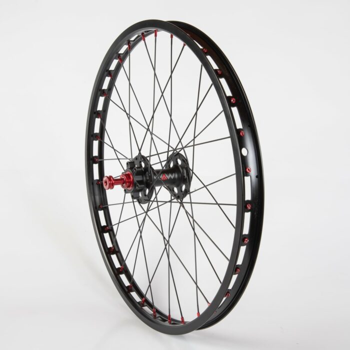 WAW 2018 front wheel 20'' disc + WAW Wheels axle|WAW 2018 front wheel 20'' disc + WAW Wheels axle||||